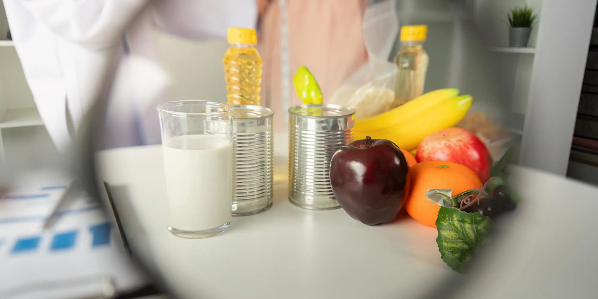 Nutrition consultation supporting Naltrexone weight loss Jacksonville program with healthy foods and personalized dietary planning